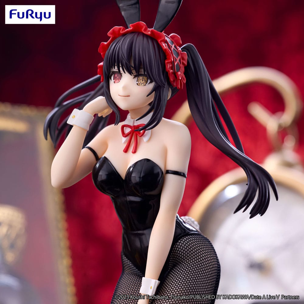 Date A Live V BiCute Bunnies PVC Statue Kurumi Tokisaki Black Color Ver. 29 cm Image 4