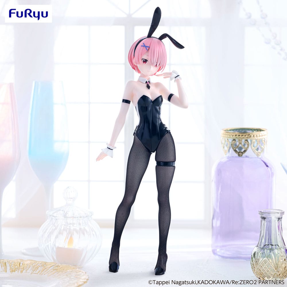 Re:Zero BiCute Bunnies PVC Statue Ram Bicolor Ver. 30 cm Image 1