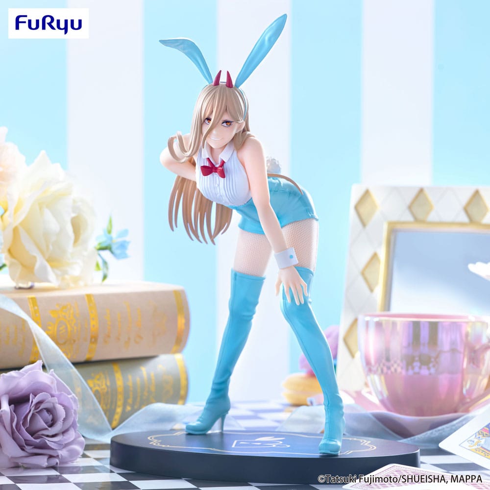 Chainsaw Man BiCute Bunnies PVC Statue Power Light Blue Color Ver. 30 cm Image 1