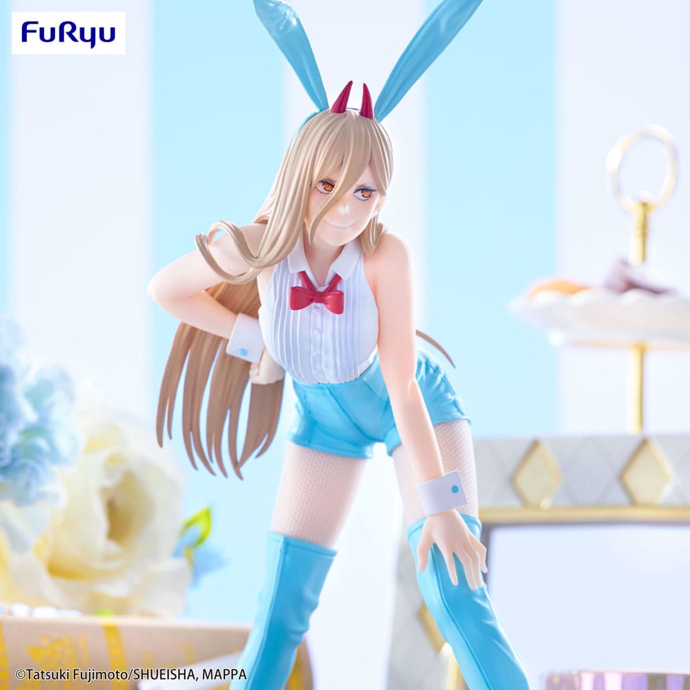 Chainsaw Man BiCute Bunnies PVC Statue Power Light Blue Color Ver. 30 cm Image 4