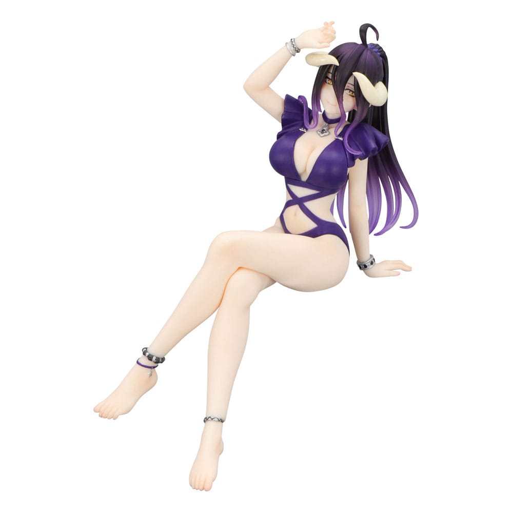 Overlord Noodle Stopper PVC Statue Albedo Swimsuit Dark Purple Color Ver. 16 cm Image 1