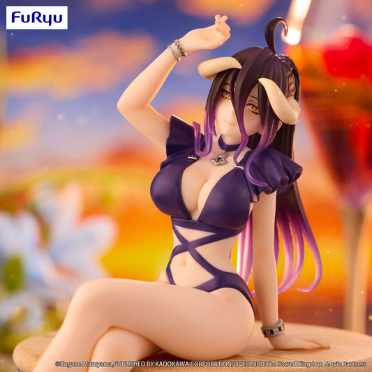 Overlord Noodle Stopper PVC Statue Albedo Swimsuit Dark Purple Color Ver. 16 cm Image 2