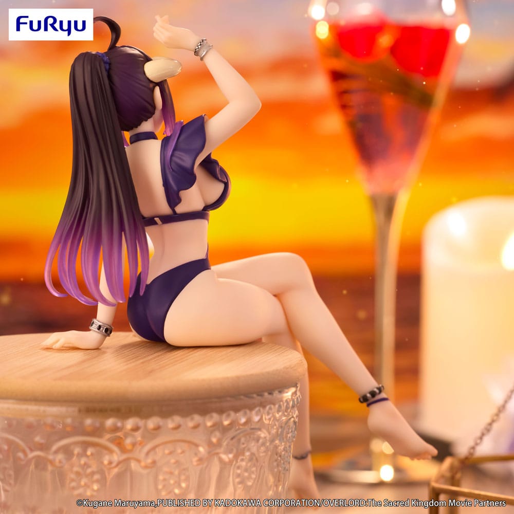 Overlord Noodle Stopper PVC Statue Albedo Swimsuit Dark Purple Color Ver. 16 cm Image 7