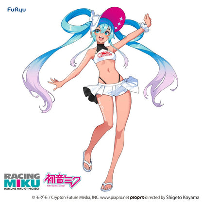 Hatsune Miku GT Project Trio-Try-iT PVC Statue Racing Miku 2024 Summer Holiday Ver. 23 cm Image 3