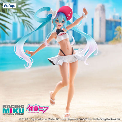 Hatsune Miku GT Project Trio-Try-iT PVC Statue Racing Miku 2024 Summer Holiday Ver. 23 cm Image 7