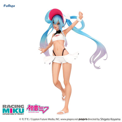 Hatsune Miku GT Project Trio-Try-iT PVC Statue Racing Miku 2024 Summer Holiday Ver. 23 cm Image 10
