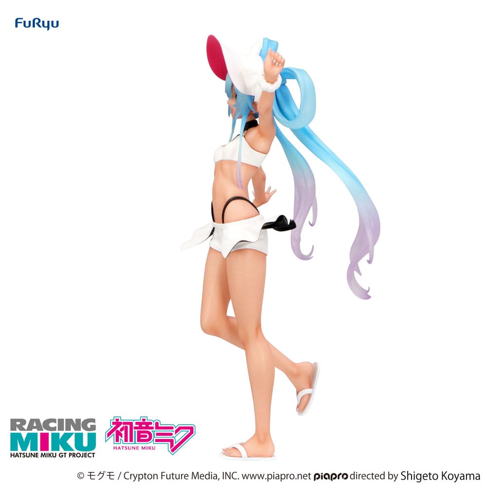 Hatsune Miku GT Project Trio-Try-iT PVC Statue Racing Miku 2024 Summer Holiday Ver. 23 cm Image 11