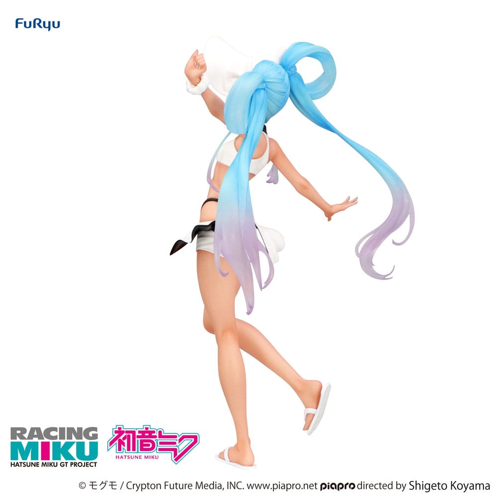 Hatsune Miku GT Project Trio-Try-iT PVC Statue Racing Miku 2024 Summer Holiday Ver. 23 cm Image 12