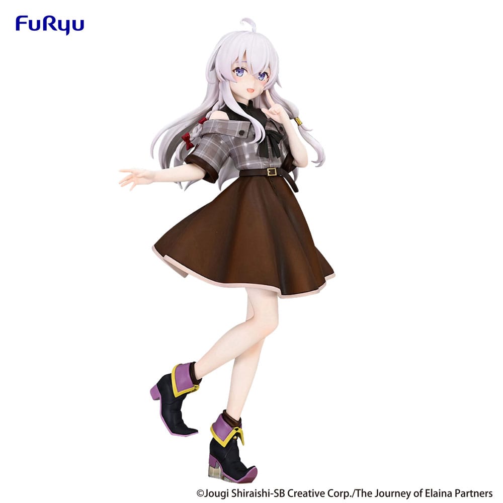 Wandering Witch: The Journey of Elaina Trio-Try-iT PVC Statue Elaina Brown Outfit Ver. 22 cm Image 1