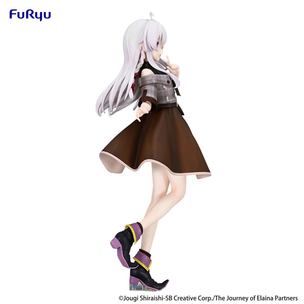 Wandering Witch: The Journey of Elaina Trio-Try-iT PVC Statue Elaina Brown Outfit Ver. 22 cm Image 5