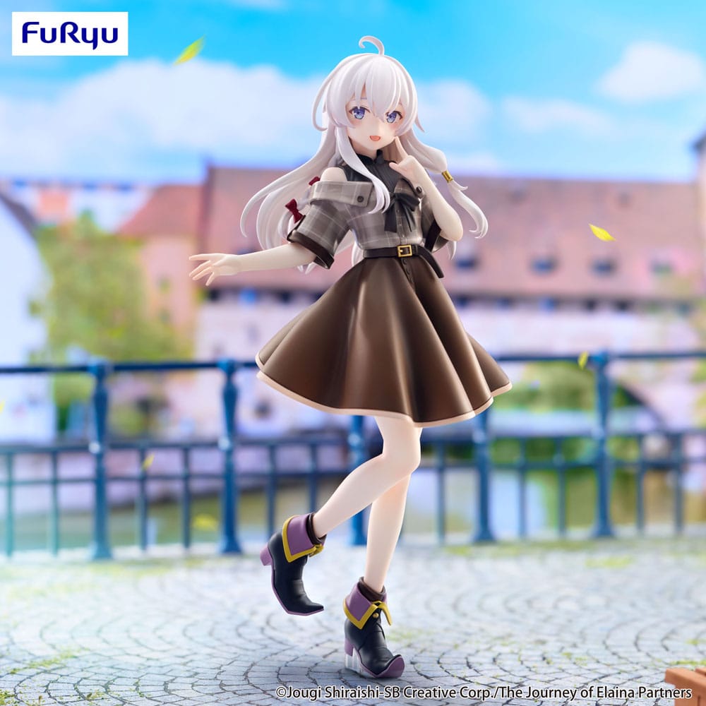 Wandering Witch: The Journey of Elaina Trio-Try-iT PVC Statue Elaina Brown Outfit Ver. 22 cm Image 6