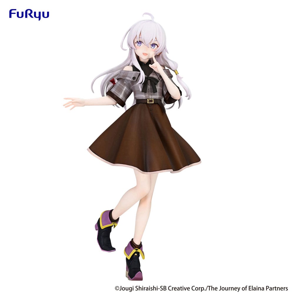 Wandering Witch: The Journey of Elaina Trio-Try-iT PVC Statue Elaina Brown Outfit Ver. 22 cm Image 10