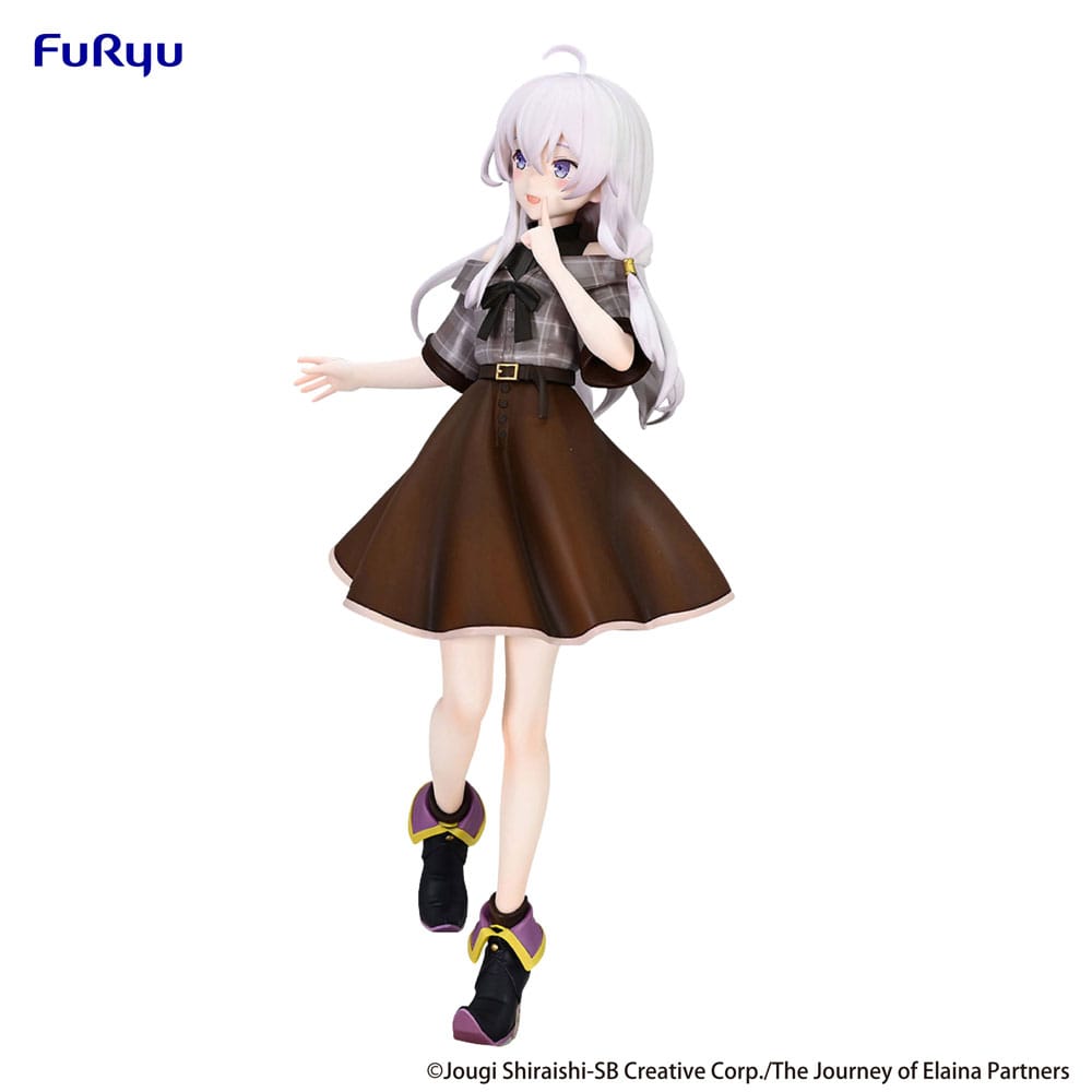 Wandering Witch: The Journey of Elaina Trio-Try-iT PVC Statue Elaina Brown Outfit Ver. 22 cm Image 11