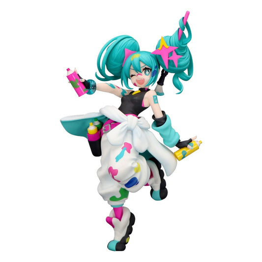 Hatsune Miku Trio-Try-iT PVC Statue Miku Paint Girl 19 cm Image 1