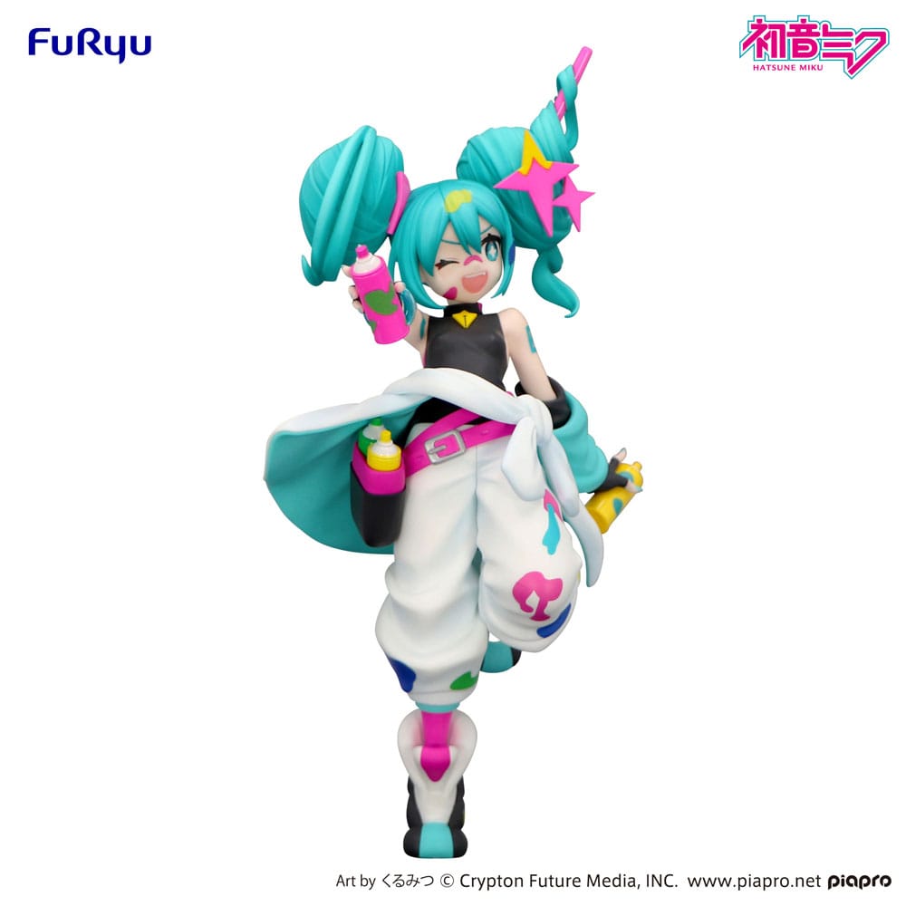 Hatsune Miku Trio-Try-iT PVC Statue Miku Paint Girl 19 cm Image 4