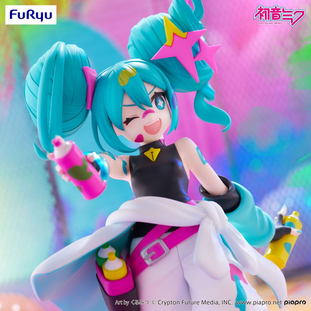 Hatsune Miku Trio-Try-iT PVC Statue Miku Paint Girl 19 cm Image 7