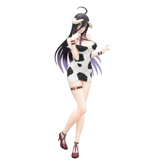 Overlord Trio-Try-iT PVC Statue Albedo Mini Dress Cow Pattern Ver. 21 cm Image 1