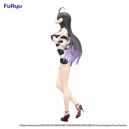Overlord Trio-Try-iT PVC Statue Albedo Mini Dress Cow Pattern Ver. 21 cm Image 4