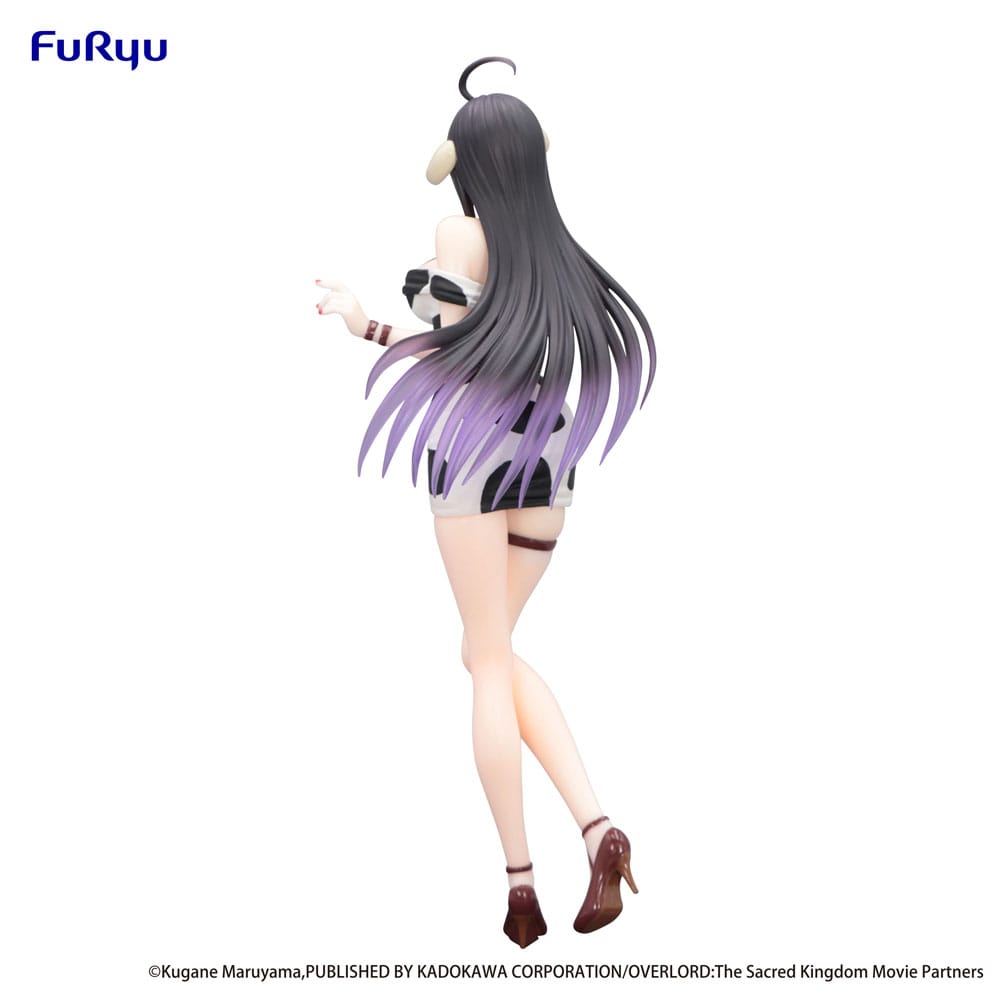 Overlord Trio-Try-iT PVC Statue Albedo Mini Dress Cow Pattern Ver. 21 cm Image 5