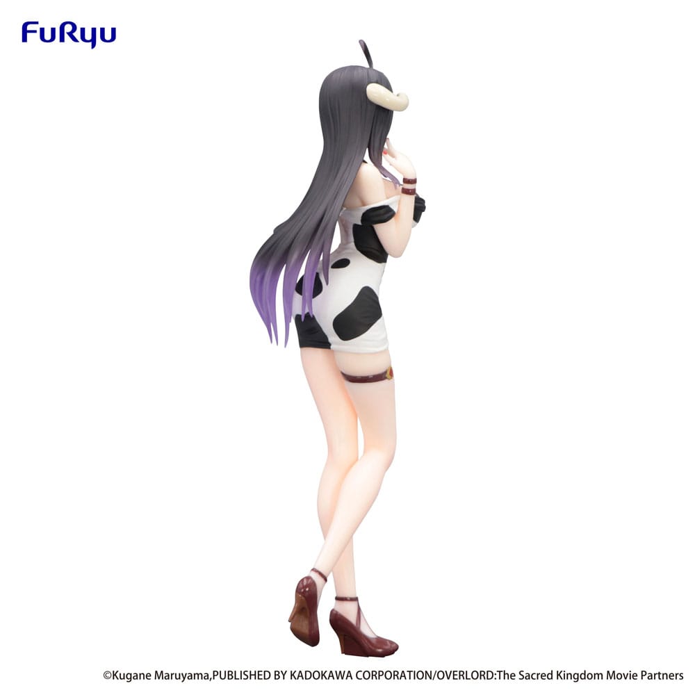 Overlord Trio-Try-iT PVC Statue Albedo Mini Dress Cow Pattern Ver. 21 cm Image 7