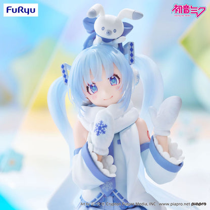 Hatsune Miku Noodle Stopper PVC Statue Snow Miku Sky Town 10th Ver. 10 cm Image 2