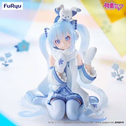 Hatsune Miku Noodle Stopper PVC Statue Snow Miku Sky Town 10th Ver. 10 cm Image 12