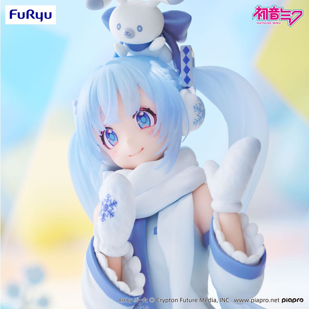 Hatsune Miku Noodle Stopper PVC Statue Snow Miku Sky Town 10th Ver. 10 cm Image 14