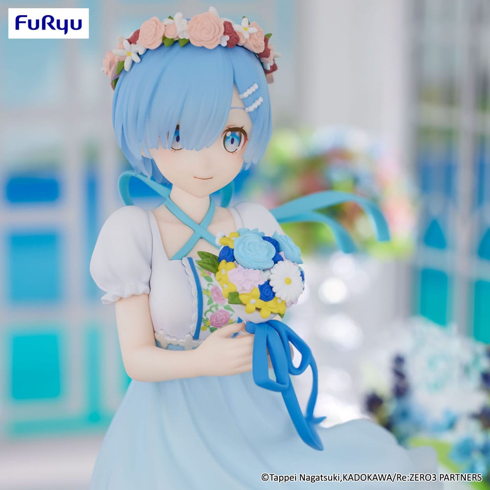 Re:Zero Starting Life in Another World Trio-Try-iT PVC Statue Rem Bridesmaid 21 cm Image 5