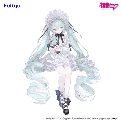 Hatsune Miku Noodle Stopper PVC Statue Vintage Doll Style 15 cm Image 4