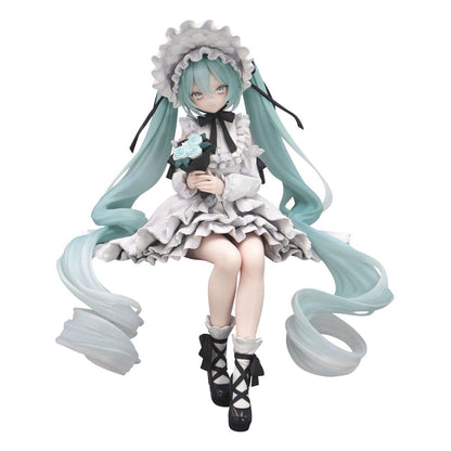 Hatsune Miku Noodle Stopper PVC Statue Vintage Doll Style 15 cm Image 1