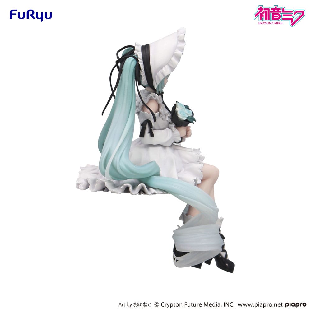 Hatsune Miku Noodle Stopper PVC Statue Vintage Doll Style 15 cm Image 11