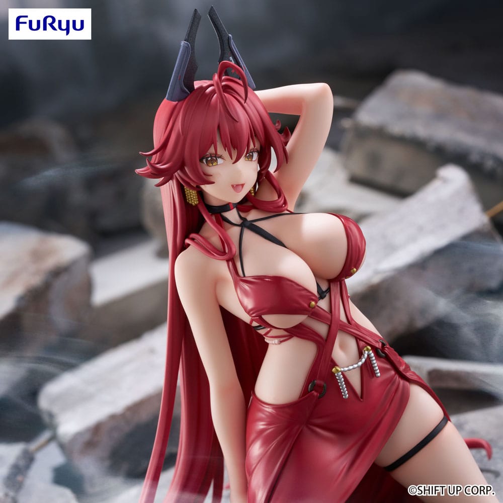 Goddess of Victory: Nikke Noodle Stopper PVC Statue Red Hood: Nonsense Red 12 cm Image 3