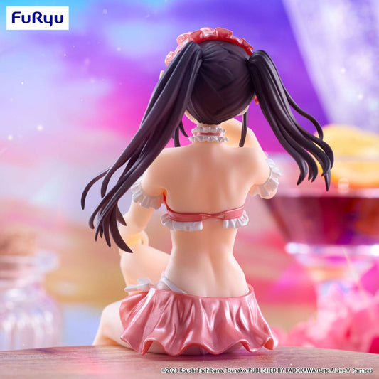 Date A Live V Noodle Stopper PVC Statue Kurumi Tokisaki Swimsuit Pastel Red Color Ver. 15 cm Image 2
