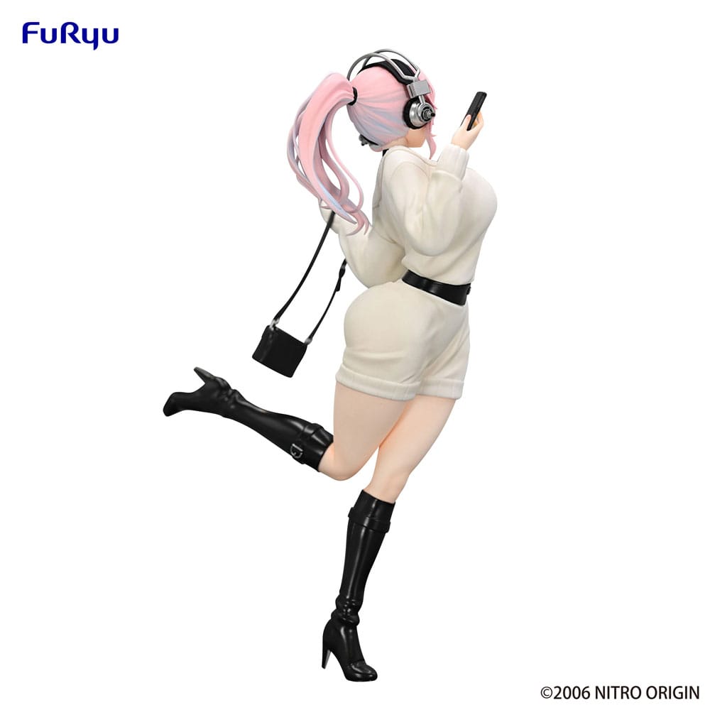 Super Sonico Trio-Try-iT PVC Statue Winter Memory Ver. 21 cm Image 4