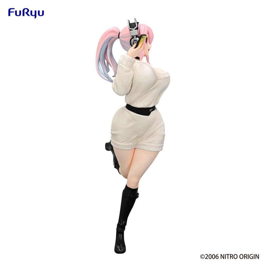 Super Sonico Trio-Try-iT PVC Statue Winter Memory Ver. 21 cm Image 5