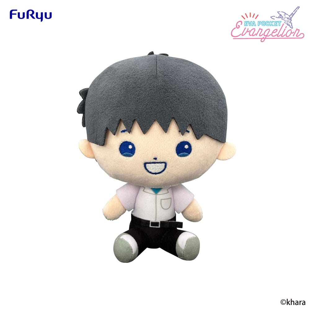 Neon Genesis Evangelion Eva Pocket Plüschfigur Shinji 17 cm Image 1