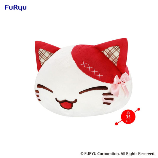 Nemuneko Cat Sweet Big Plush Plüschfigur Red 35 cm Image 2