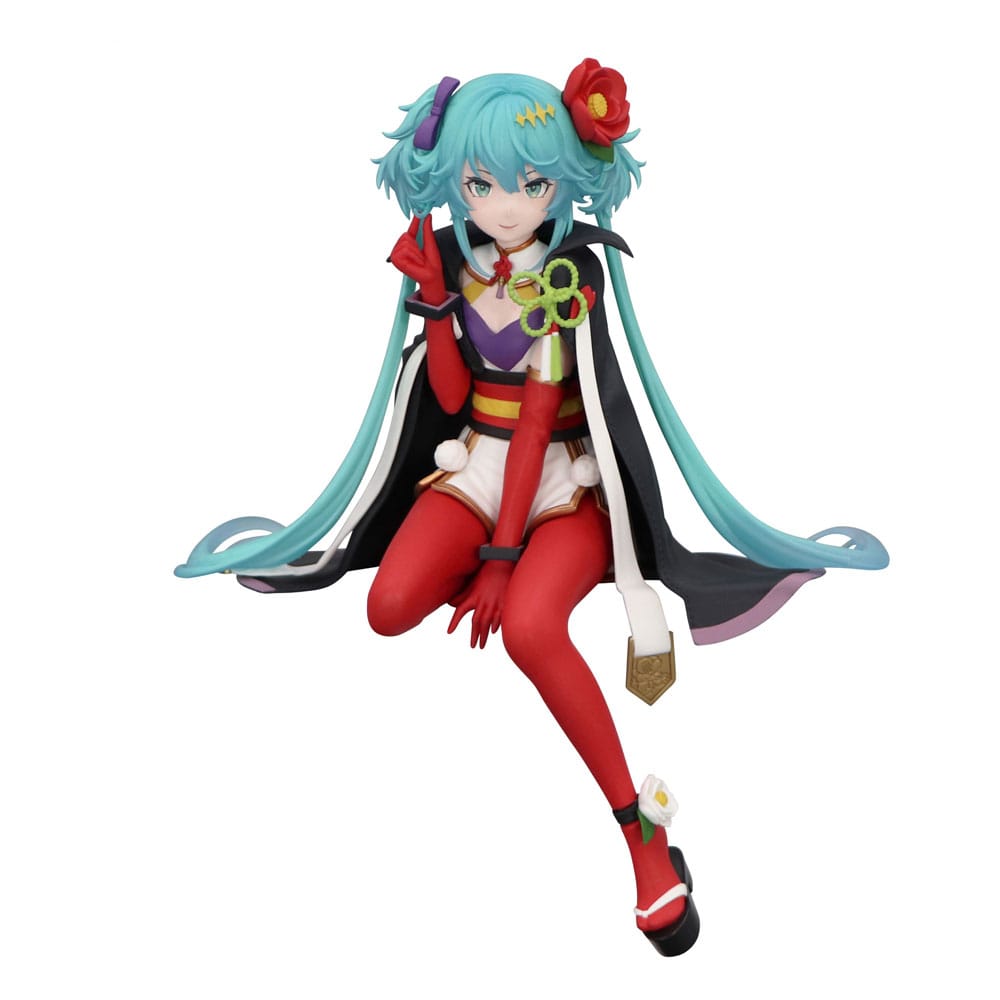 Hatsune Miku Noodle Stopper PVC Statue Flower Fairy Camellia 15 cm Image 1