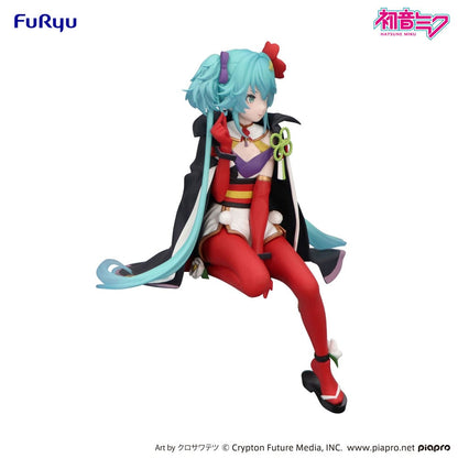 Hatsune Miku Noodle Stopper PVC Statue Flower Fairy Camellia 15 cm Image 4