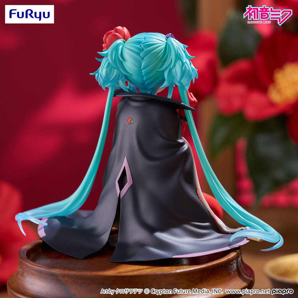 Hatsune Miku Noodle Stopper PVC Statue Flower Fairy Camellia 15 cm Image 10