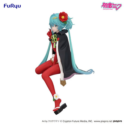 Hatsune Miku Noodle Stopper PVC Statue Flower Fairy Camellia 15 cm Image 11