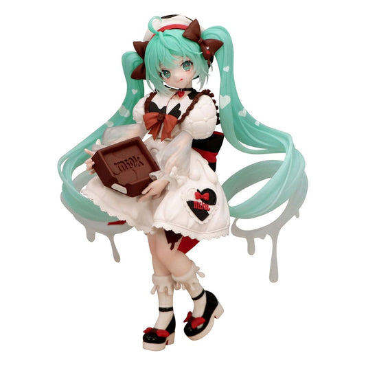 Hatsune Miku x Tirol Choco Trio-Try-iT PVC Statue Hatsune Miku Milk Ver. 18 cm Image 1