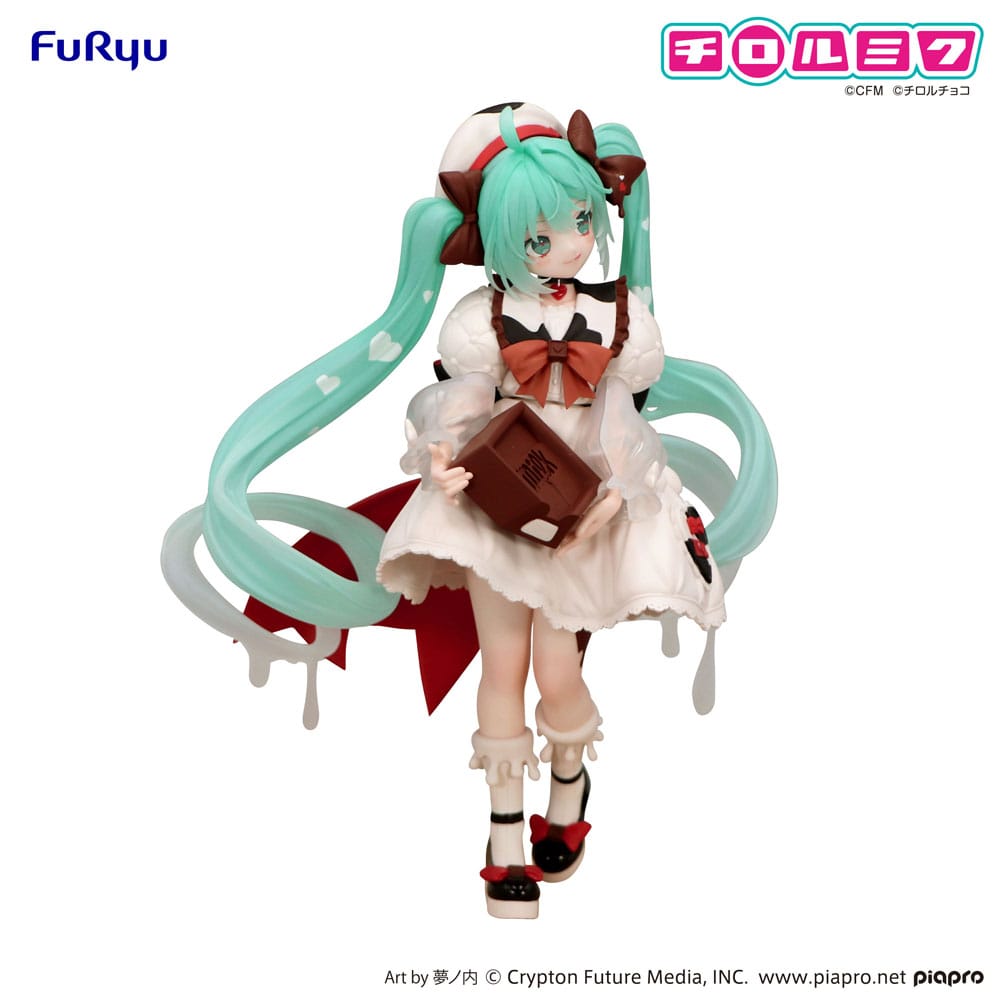 Hatsune Miku x Tirol Choco Trio-Try-iT PVC Statue Hatsune Miku Milk Ver. 18 cm Image 7