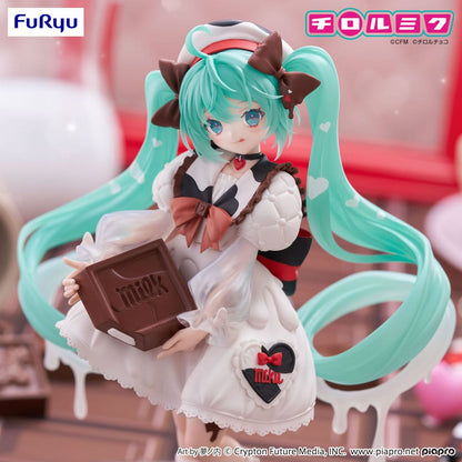 Hatsune Miku x Tirol Choco Trio-Try-iT PVC Statue Hatsune Miku Milk Ver. 18 cm Image 11