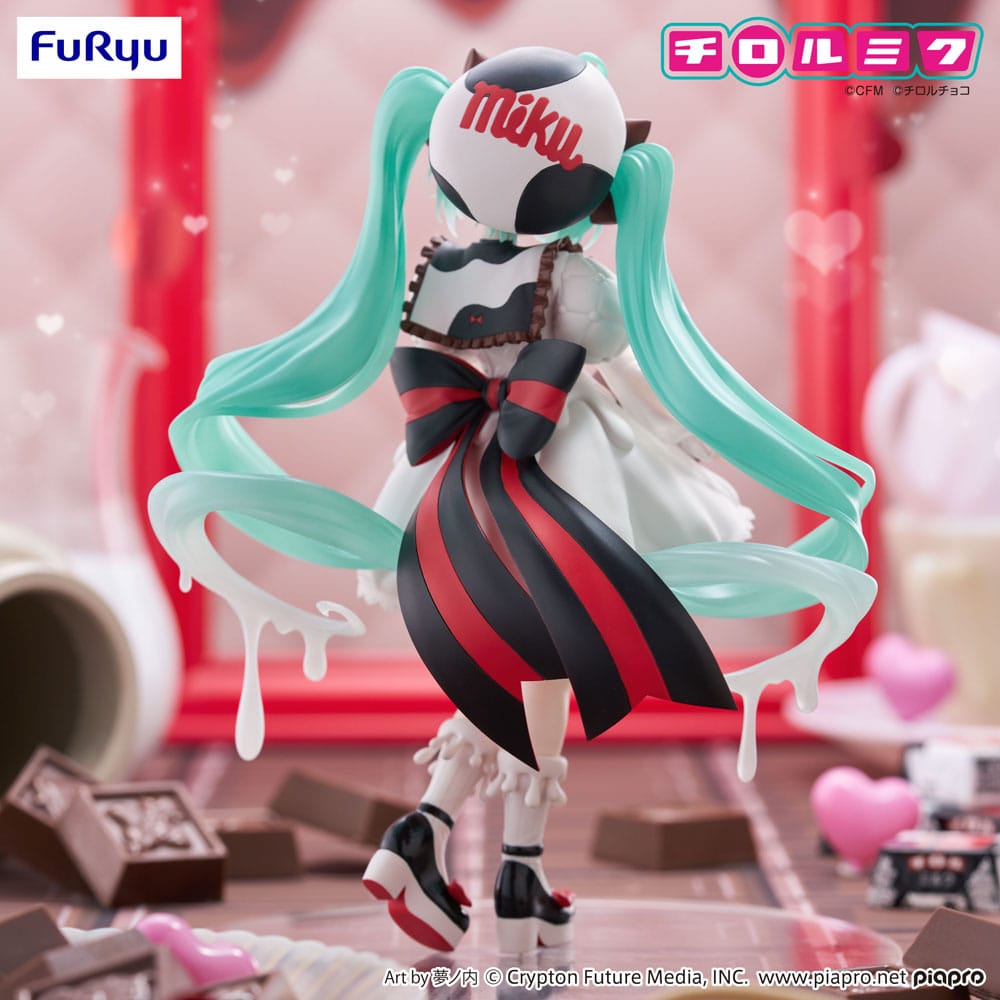Hatsune Miku x Tirol Choco Trio-Try-iT PVC Statue Hatsune Miku Milk Ver. 18 cm Image 13