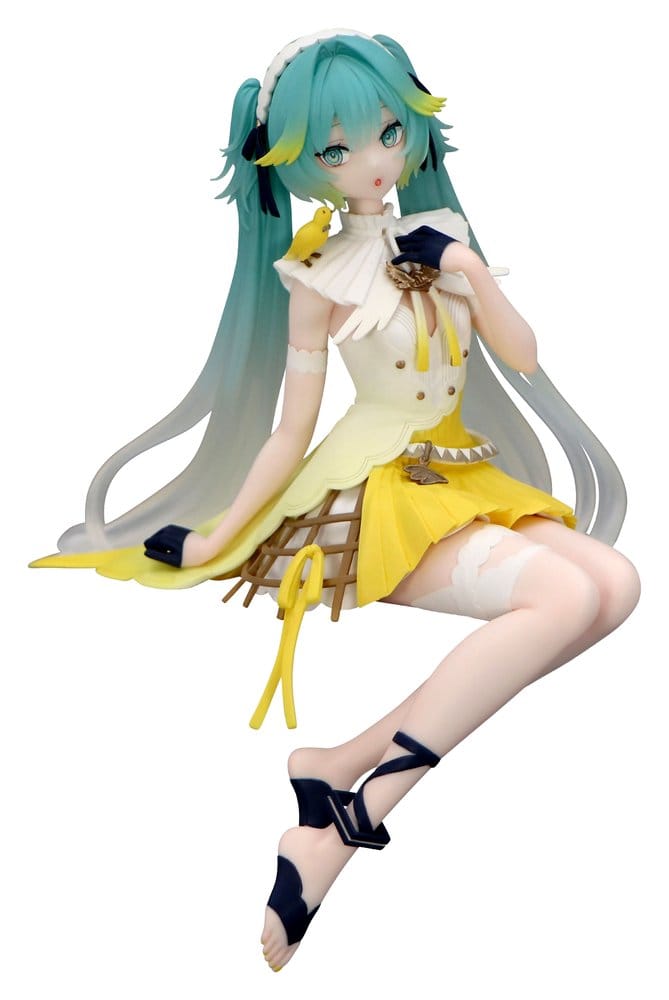 Hatsune Miku Noodle Stopper PVC Statue Canary Bird heo exclusive 14 cm Image 1