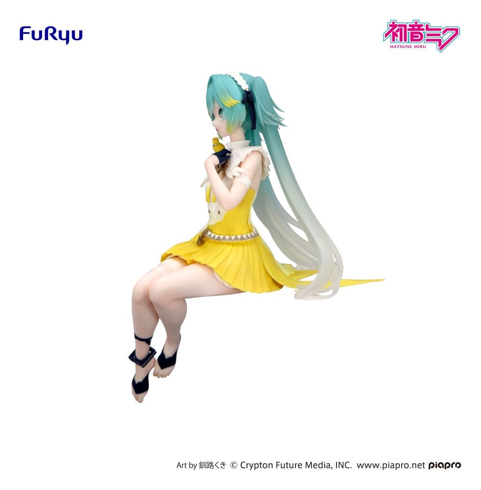 Hatsune Miku Noodle Stopper PVC Statue Canary Bird heo exclusive 14 cm Image 3