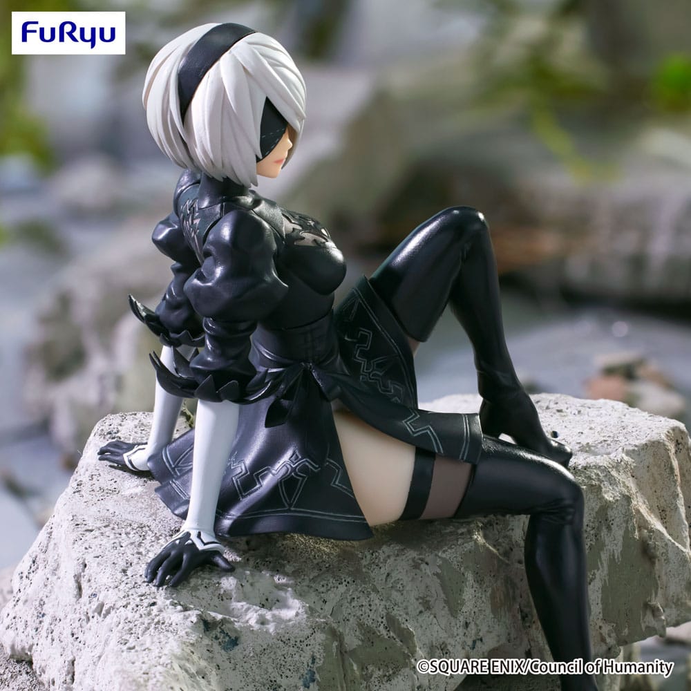 NieR:Automata Ver1.1a Noodle Stopper PVC Statue YoRHa No.2 Type B 13 cm Image 4