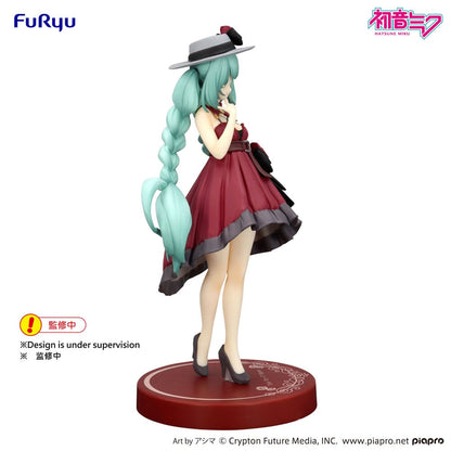 Hatsune Miku Trio-Try-iT PVC Statue Hatsune Miku Outing Dress Red Color Ver. 19 cm Image 8