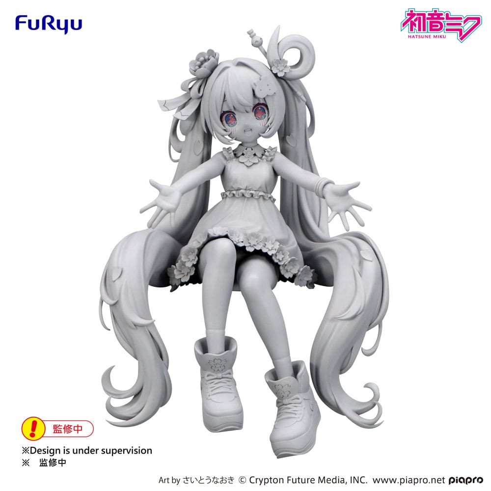 Hatsune Miku Noodle Stopper PVC Statue Hatsune Miku 10th Anniversary 14 cm Image 2